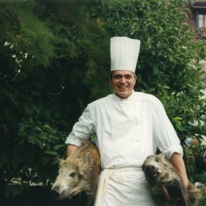 photo chef sangliers cuisine geneve