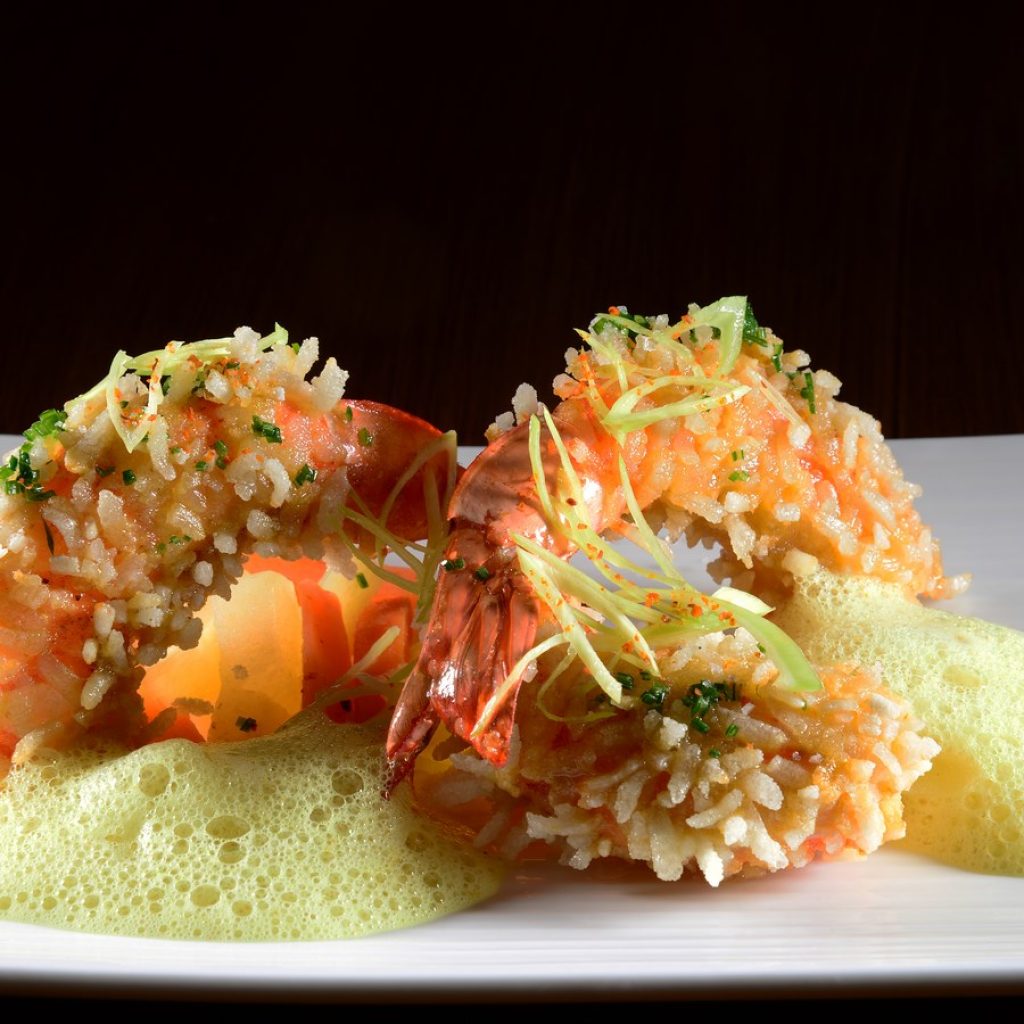 Tempura crevettes Geneve Le Lexique Restaurant cuisine
